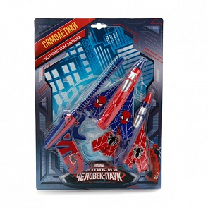 Набор из 2-х самолетов с устройством для запуска "Марвел Спайдермен" (Играем Вместе, GW2813sim)